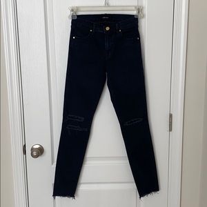 J Brand Cropped Skinny Denim Jeans Size 25